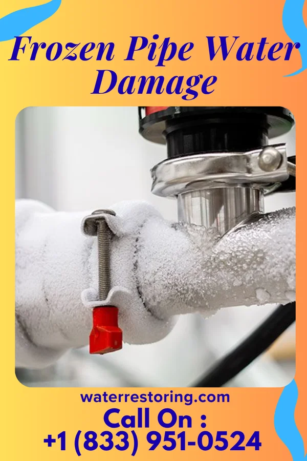 Frozen Pipe Water Damage in Kenilworth, PA